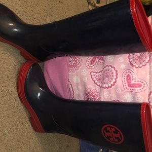 Tory Burch rain boots